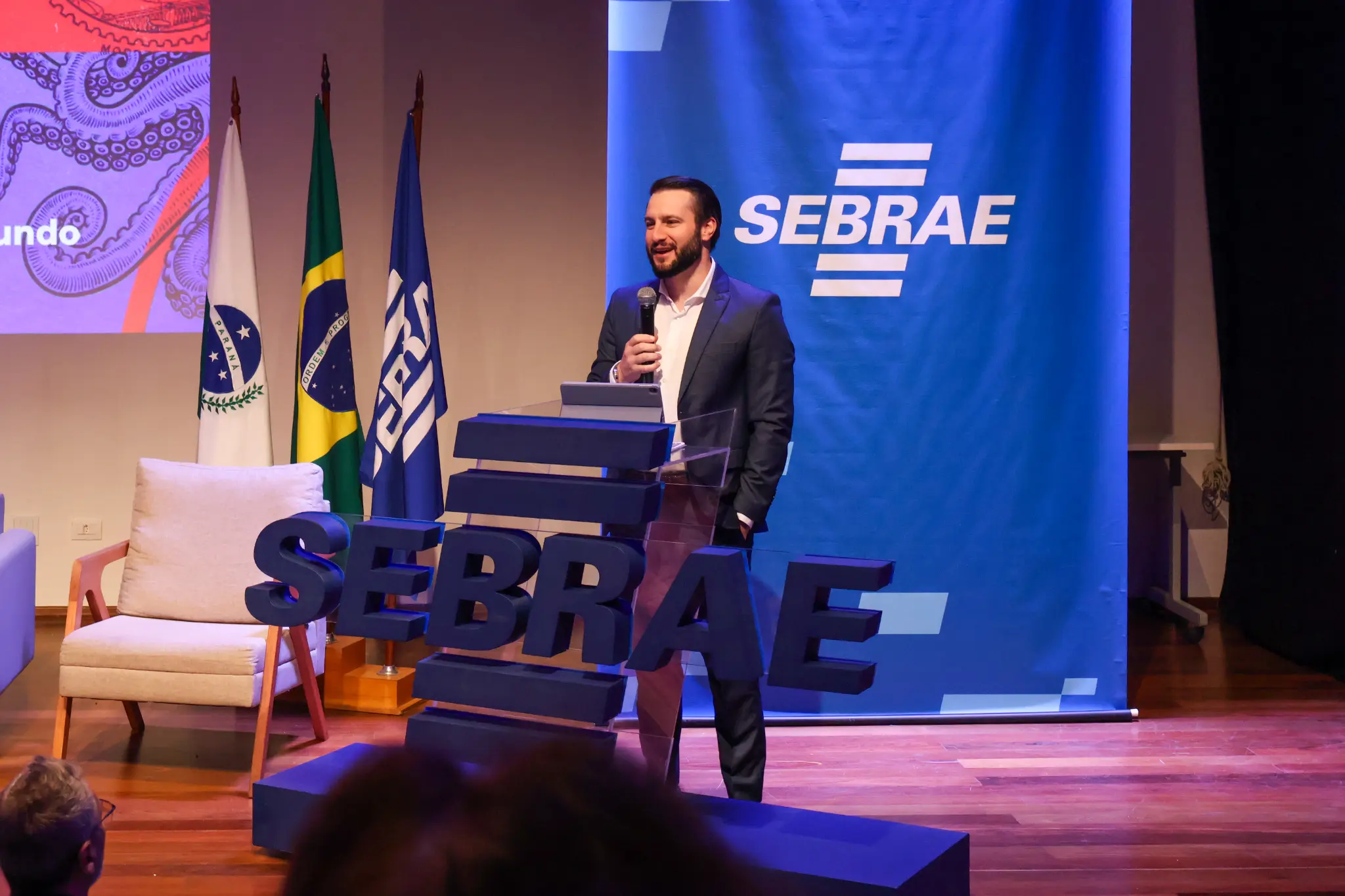 João Salgado no Sebrae